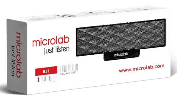 Microlab B51 * Stereo zvucnik 4W(2 x 2W) USB Power, 3,5mm (989)