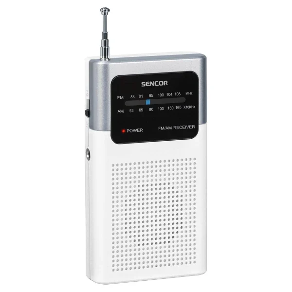 Prenosni radio Sencor SRD 1100 W Tranzistor AM/FM