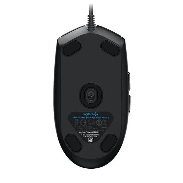 Miš Logitech G203 Lightsync 8000dpi beli