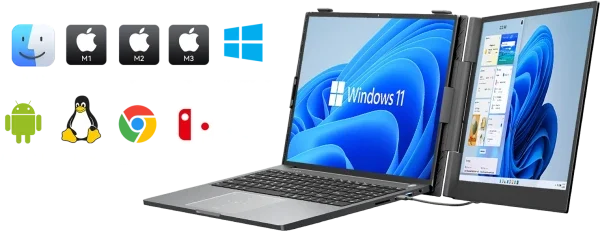 Portable dodatni monitor 14 Blackview SCM6 1920x1080/Full HD IPS/60Hz/3x USB-C/Zvučnik
