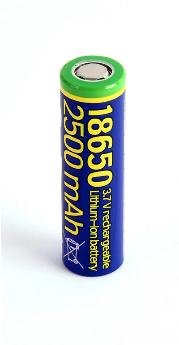 EG-BA-18650-10C/2500 ENERGENIE Lithium-ion 18650 battery (10C), 2500 mAh Pakovanje 1kom