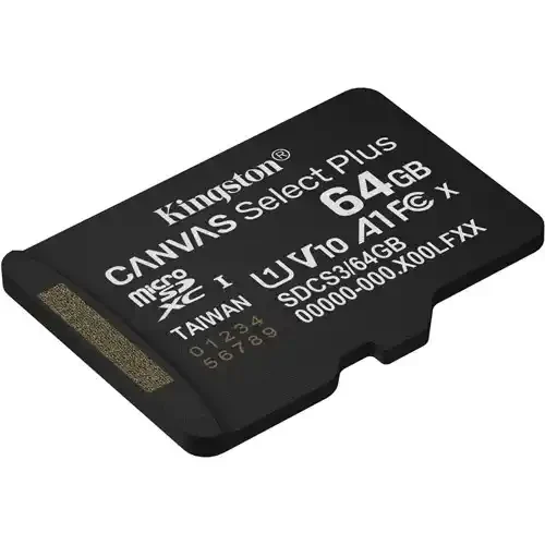 Micro SD Card 64GB Kingston SDCS3/64GBSP class 10