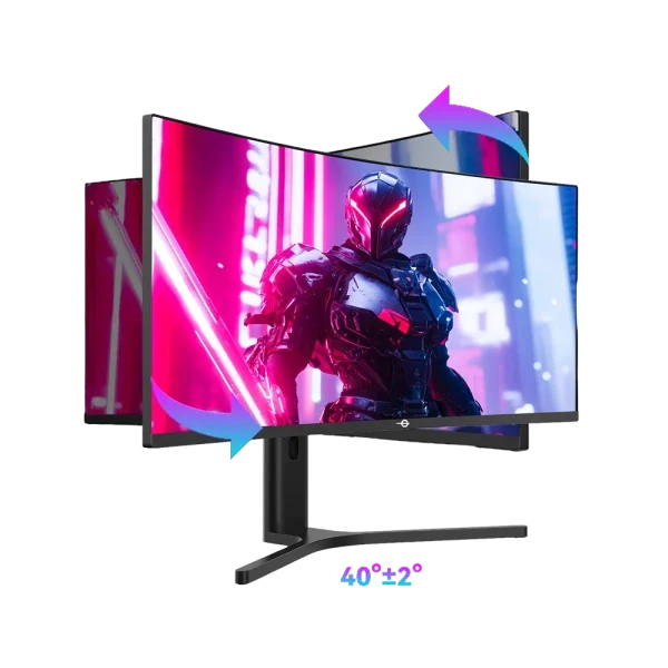Monitor 34 Titan Army C34A1R 3440x1440/VA AG/1ms/165Hz/2xHDMI/2xDP/HDR10/zakrivljen