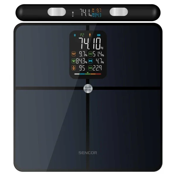 Fitnes smart vaga Sencor SBS 9102BK/LCD/crna