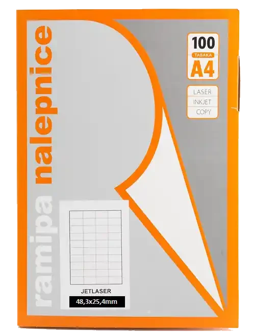 Nalepnice Ricovane 48.3x25.4 1/100