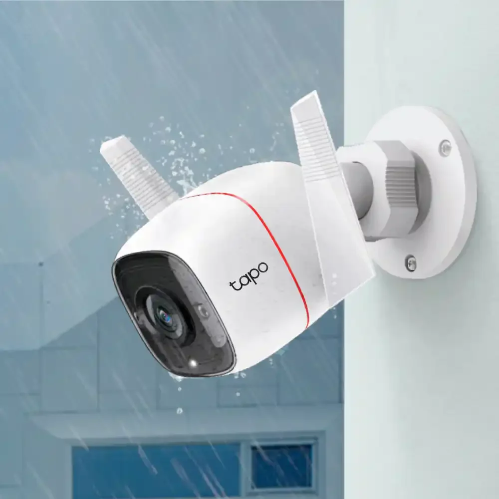 Vodootporna nadzorna kamera TP-link TAPO C310 Wi-Fi outdoor 3MP Bela