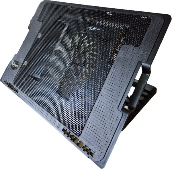 N2000IV** Gembird hladnjak za laptop, 15-17 180mm Fan-CONTROL, 2xUSB, 365x265mm, Ergo Stand(599)