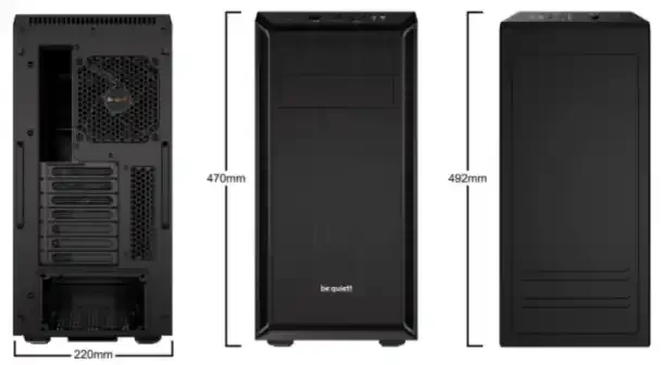 Kućište Be Quiet Pure Base 600 Black BG021