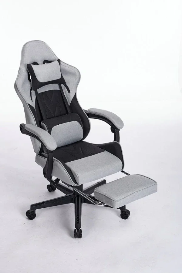 Gaming stolica ePlayGame HC-4095 BG platno/sivo crna
