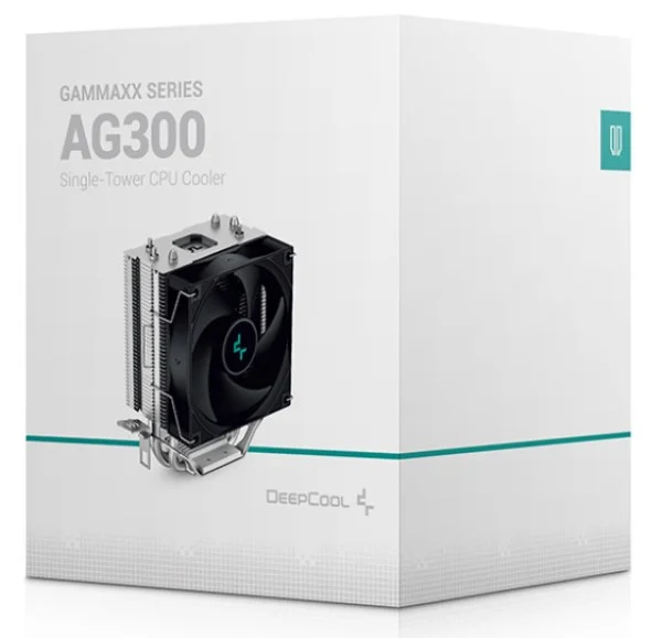 DeepCool AG300 * UNI CPU kuler 150W 92mm 500-3050rpm 37CFM LGA1700/1200/1150/1155/AM5/AM4 fo
