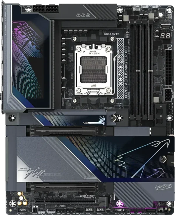 Matična ploča Gigabyte AM5 X870E AORUS Master X