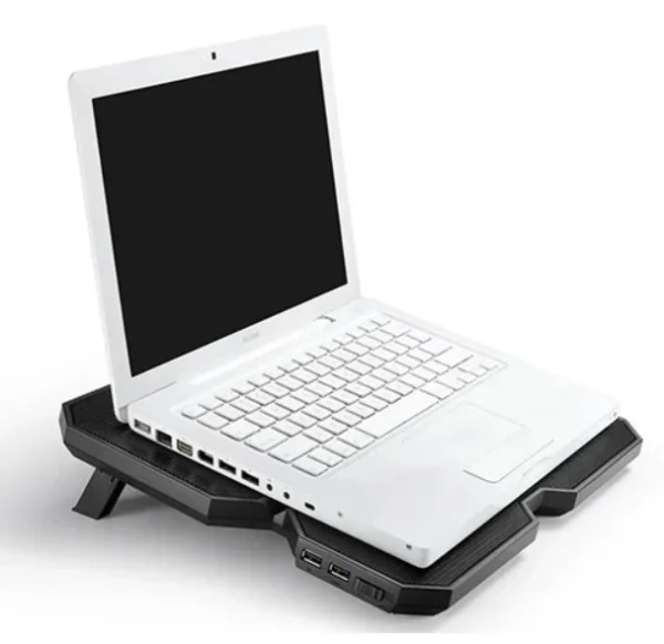 DeepCool MULTI CORE X6 Hladnjak za laptop 15.6 2x140mm+100mm.Fan 1000/1300rpm 121CFM 24dB 380x295x24