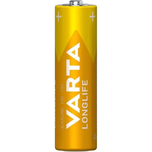 VARTA LONGLIFE AA 1.5V LR6 MN1500, ALKALNE baterije, PAK4 (cena po kom.)