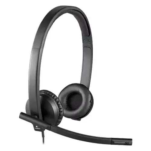 Slušalice sa mikrofonom Logitech H570e 981 000575, crne