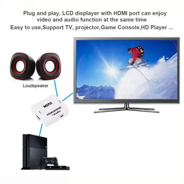 A-HDMI-HDMI-mini ** Gembird input HDMI to HDMI (907) (777)