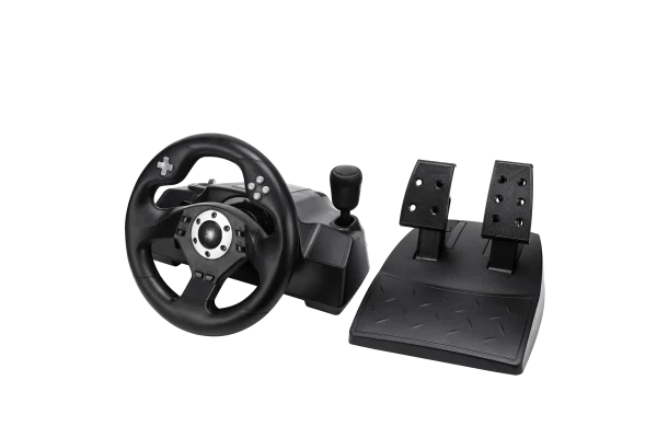 STR-M-40 ** Gembird RACEMASTER PC racing wheel 270degr. PC/PS3, Direct-X-X-input (4499)