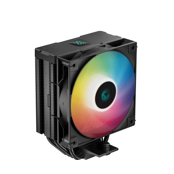 DeepCool AG400 *DIGITAL ARGB 4xHeat Pipe, Real-TimeCPU Screen, 220W 120mm 2100rpm 76CFM,BK Intel/AMD