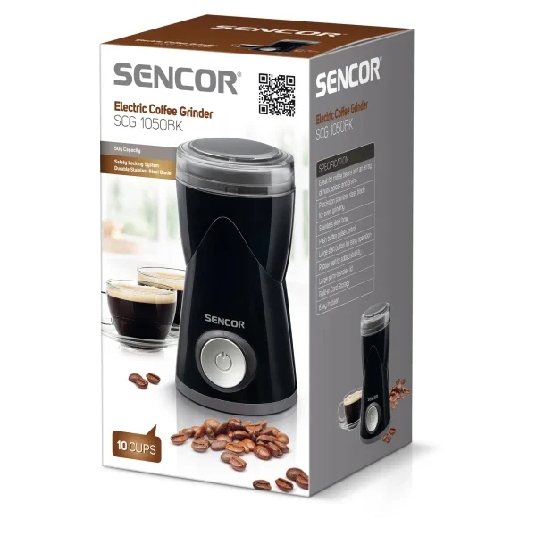 Milin za kafu Sencor SCG 1050BK/150W/crna