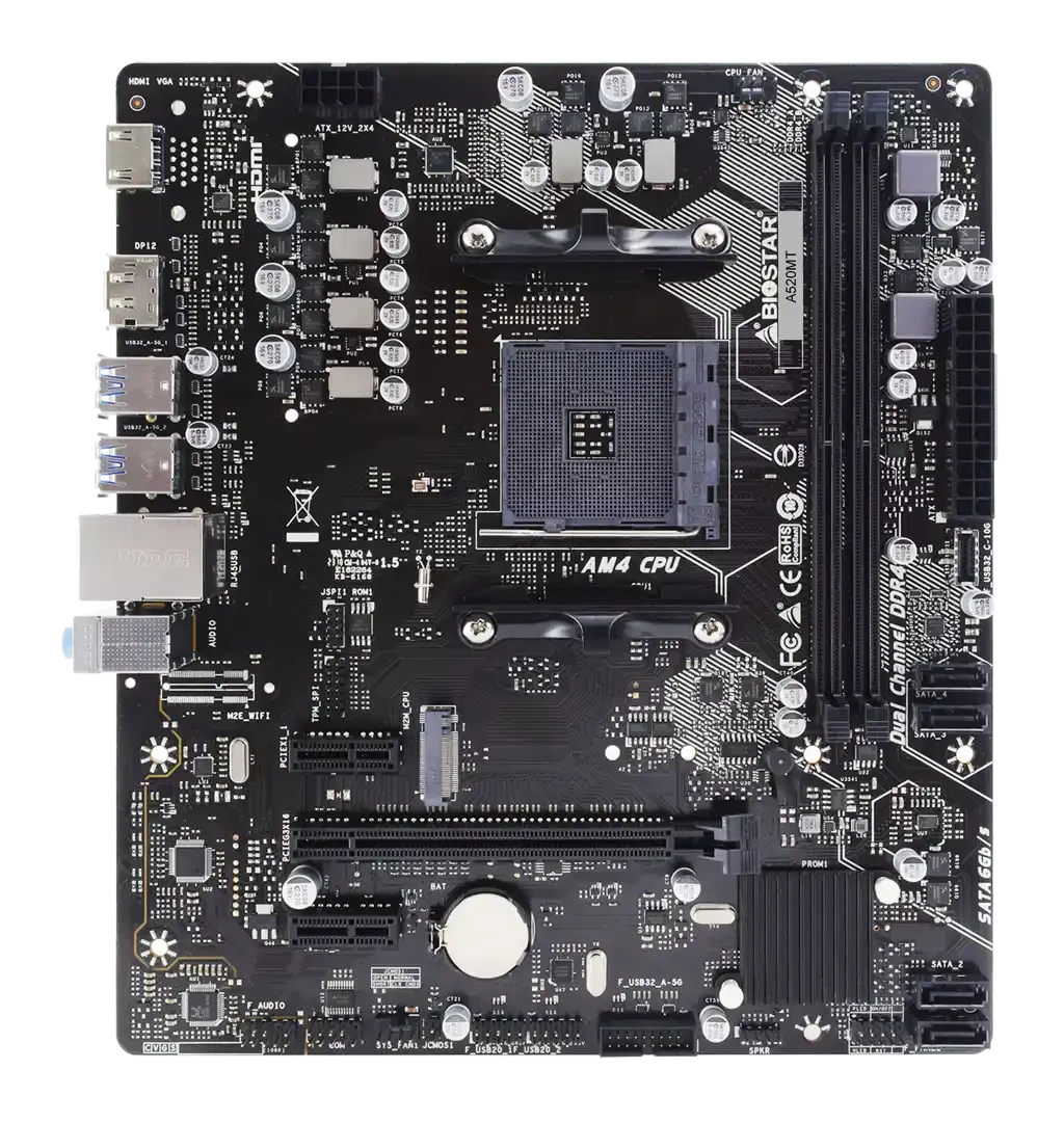 Matična ploča AM4 Biostar A520MT DP/HDMI/M.2