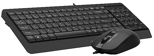 A4-F1512 A4Tech tastatura YU-LAYOUT + mis USB, Black