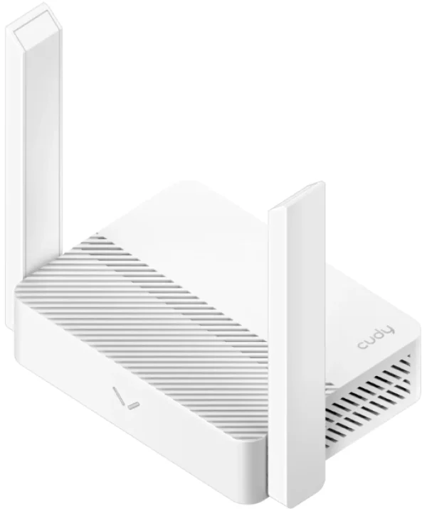 Cudy WR300 N300 Wi-Fi Router, Chipset MediaTek, router/AP/ Repeater/WISP 4xLAN, 2x5dBi