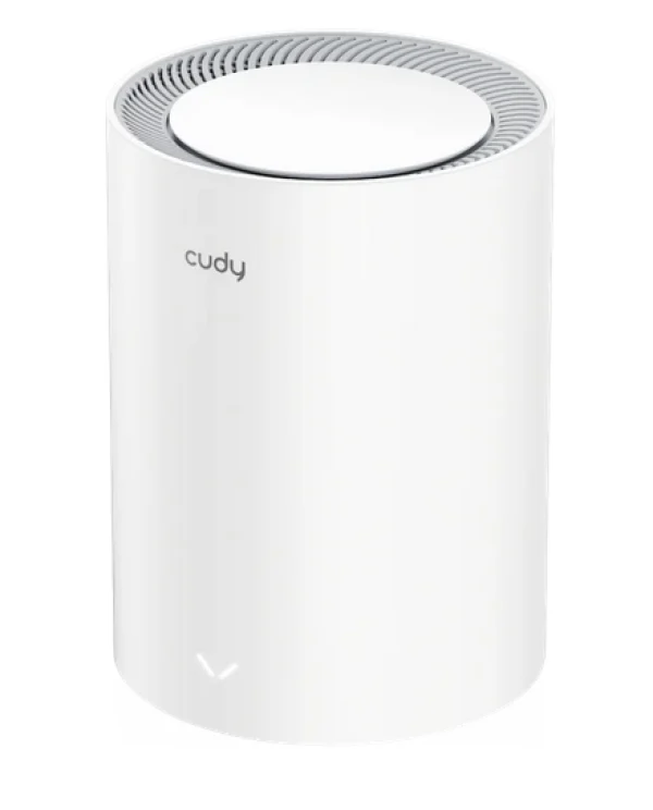 Cudy M3000 1-pack 2.0, AX3000 2.5G Mesh Wi-Fi 6 System White,4-Stream Dual-Band,2402 Mbps + 574 Mbps