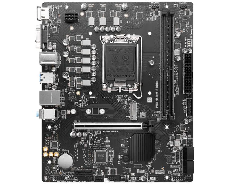 MB s1700 MSI PRO H610M-E D4