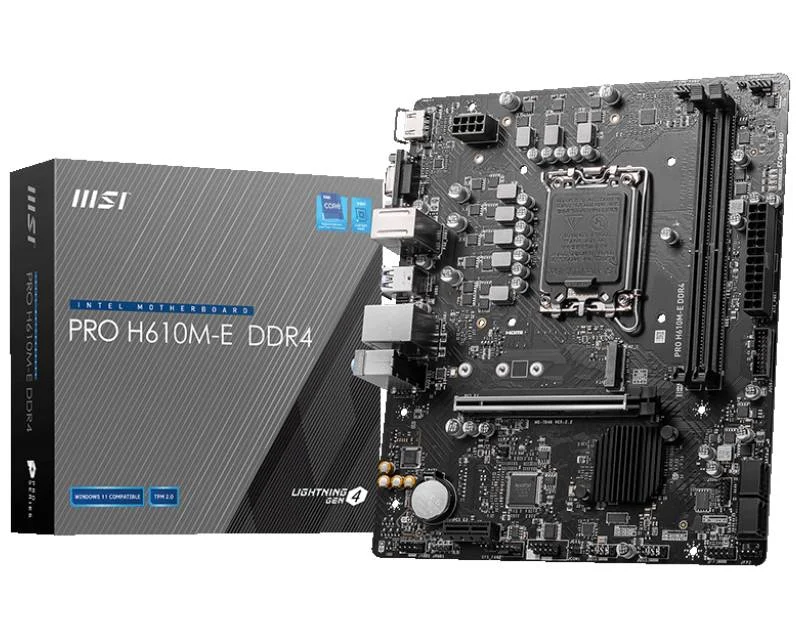 MB s1700 MSI PRO H610M-E D4