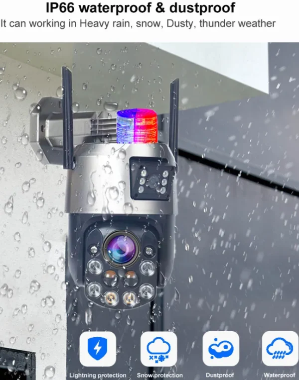 CAM-IP6MP-EP5-12X ZOOM GMB kamera  6 mpix microSD iCSee xmeye pro Two-way PTZ ip66,2x3.6mm