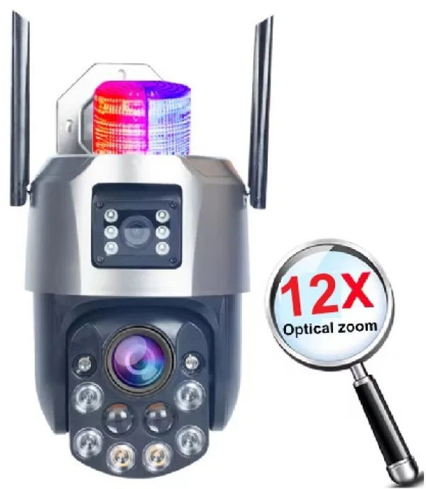 CAM-IP6MP-EP5-12X ZOOM GMB kamera  6 mpix microSD iCSee xmeye pro Two-way PTZ ip66,2x3.6mm