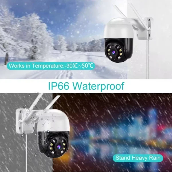 CAM-IP2MP-EP8 GMB kamera 2 mpix microSD iCSee xmeye pro Two-way voice PTZ ip66 1.5inch black/white