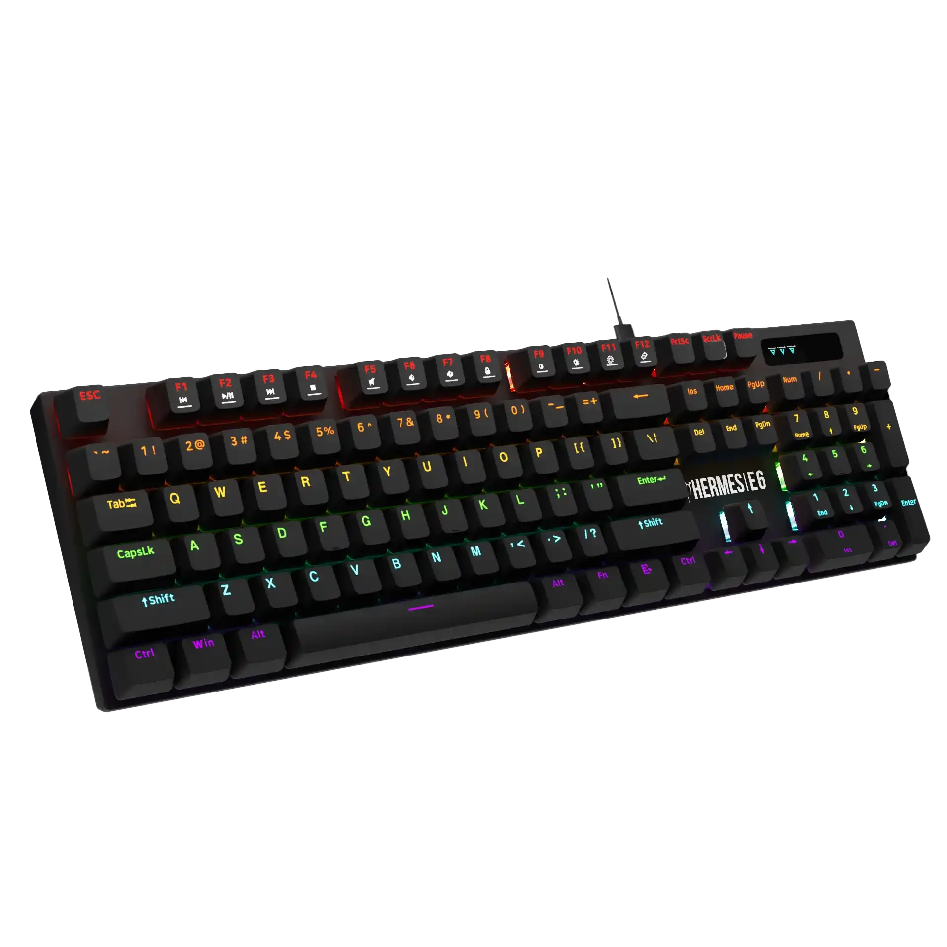 Tastatura mehanička + miš Gamdias Hermes E6