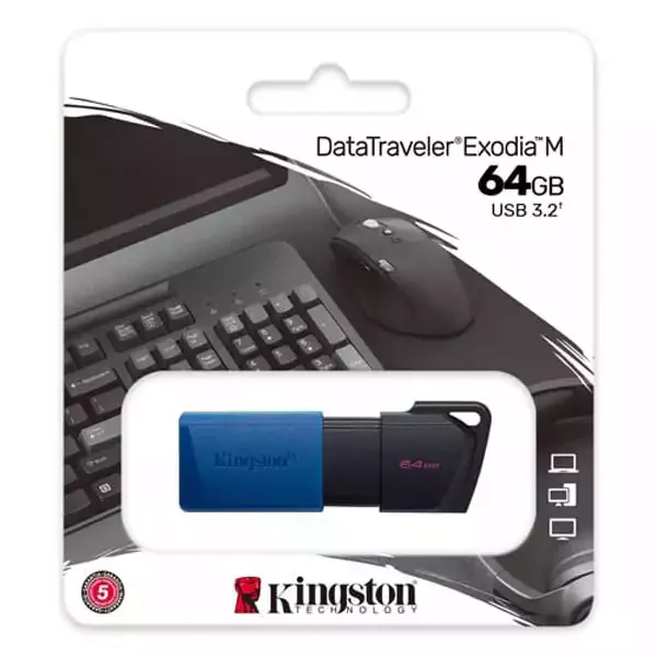 USB Flash Kingston 64GB DataTraveler Exodia M, USB3.2 DTXM/64GB